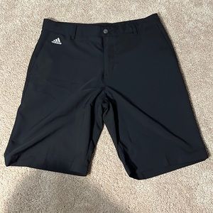 Men’s Black Adidas Golf Shorts